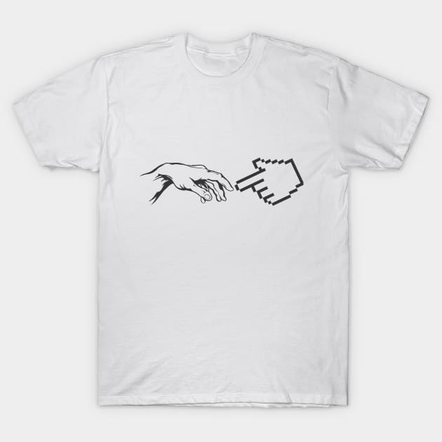The Creation of Adam T-Shirt by workshop71